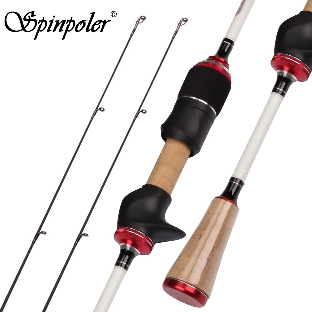 Spinpoler 2,1 м спиннинговая Удочка из углеродного волокна, литые удочки, ультра светильник, силовая линия, вес 2-5 фунтов, Удочка с пробковой ручкой