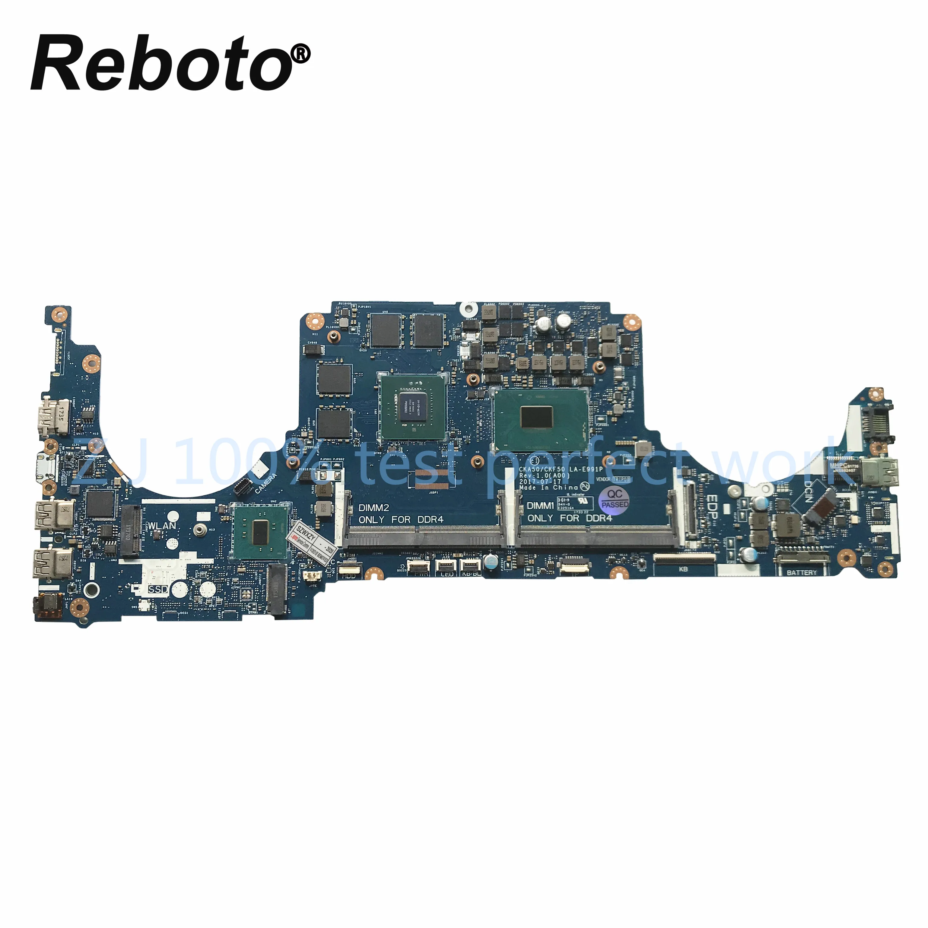 Материнская плата для ноутбука DELL Aliens 7577 оригинальная материнская с SR32Q LA E991P CPU GTX