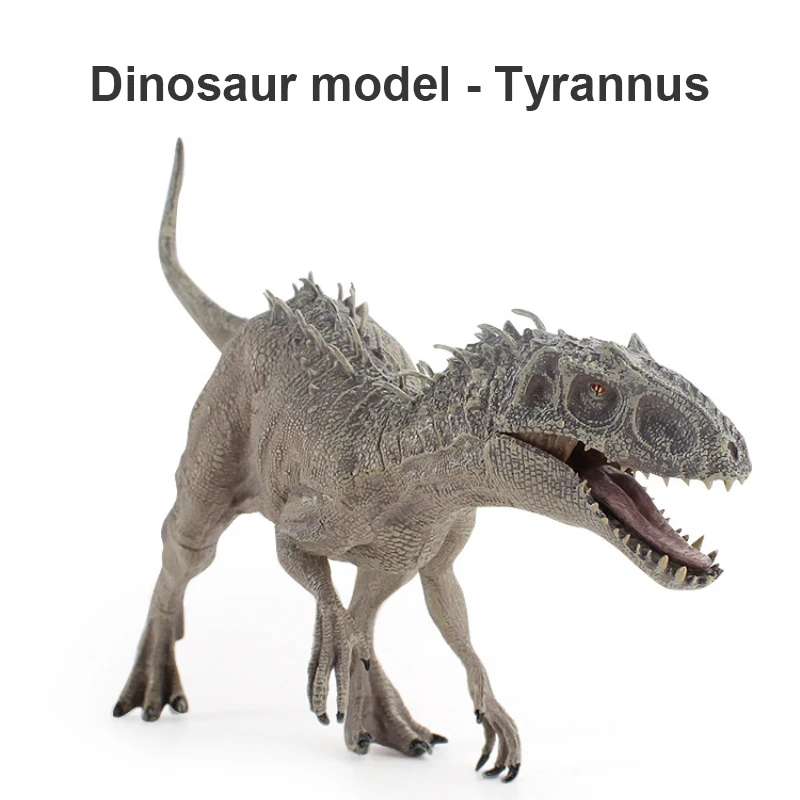 Indominus рекс фигурки с открытым носом динозавр животный мир детей модель игрушка в