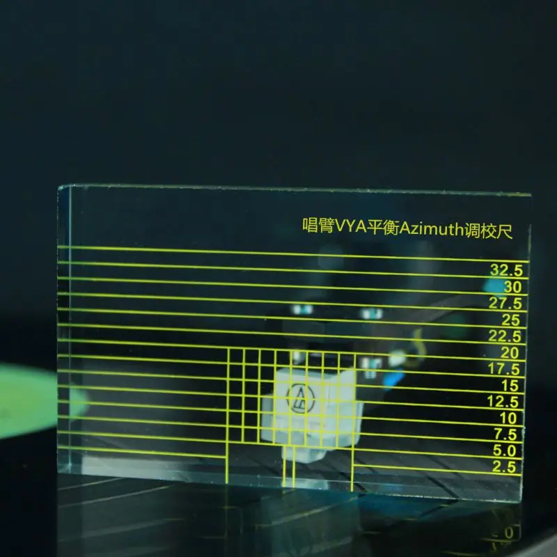 LP виниловая запись плеер измерительный Phono Tonearm Azimuth VTA/сумка линейки
