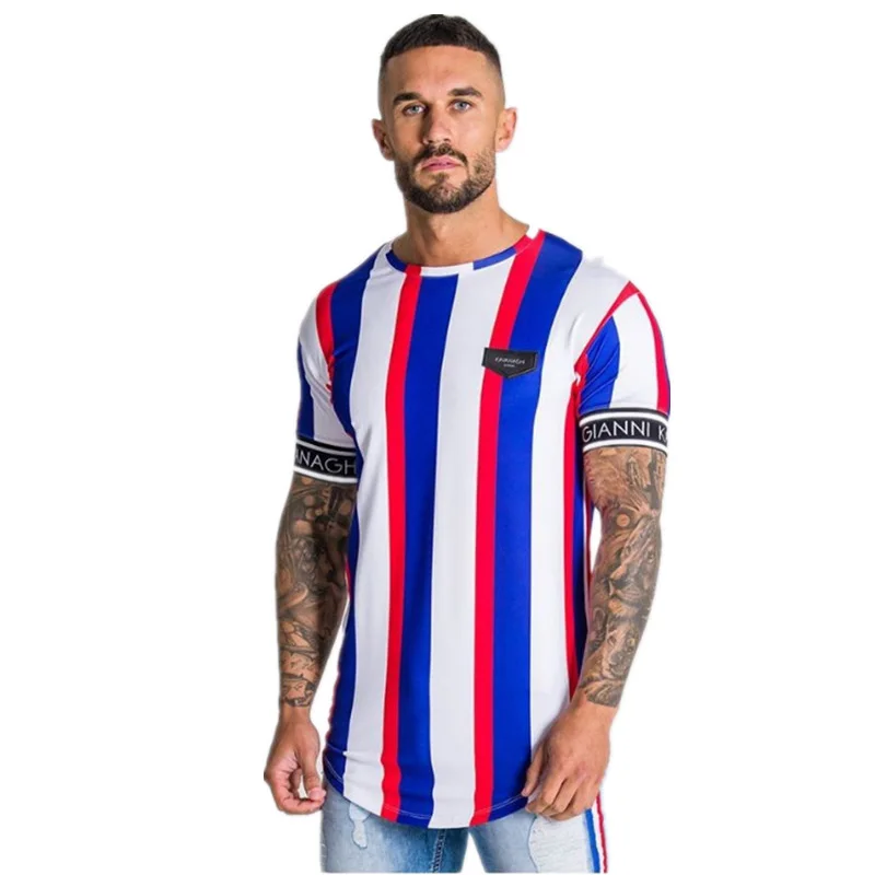 Шелковая мужская футболка SikSilk летняя с круглым вырезом | Мужская одежда