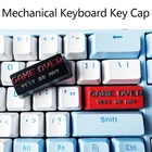 Keycap GAME-OVER цинковая алюминиевая Keycap механическая клавиатура Keycap специально для механической клавиатуры ENTER Key R4 Height DIY 1 шт.