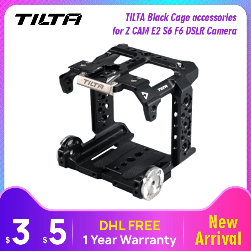 TILTA Черный каркас для Z CAM E2 S6 F6 DSLR Камера rig с верхней ручкой запись держатель