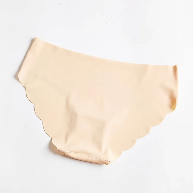 Трусы BZEL женские бесшовные мягкие удобные дышащие с заниженной талией | Женская