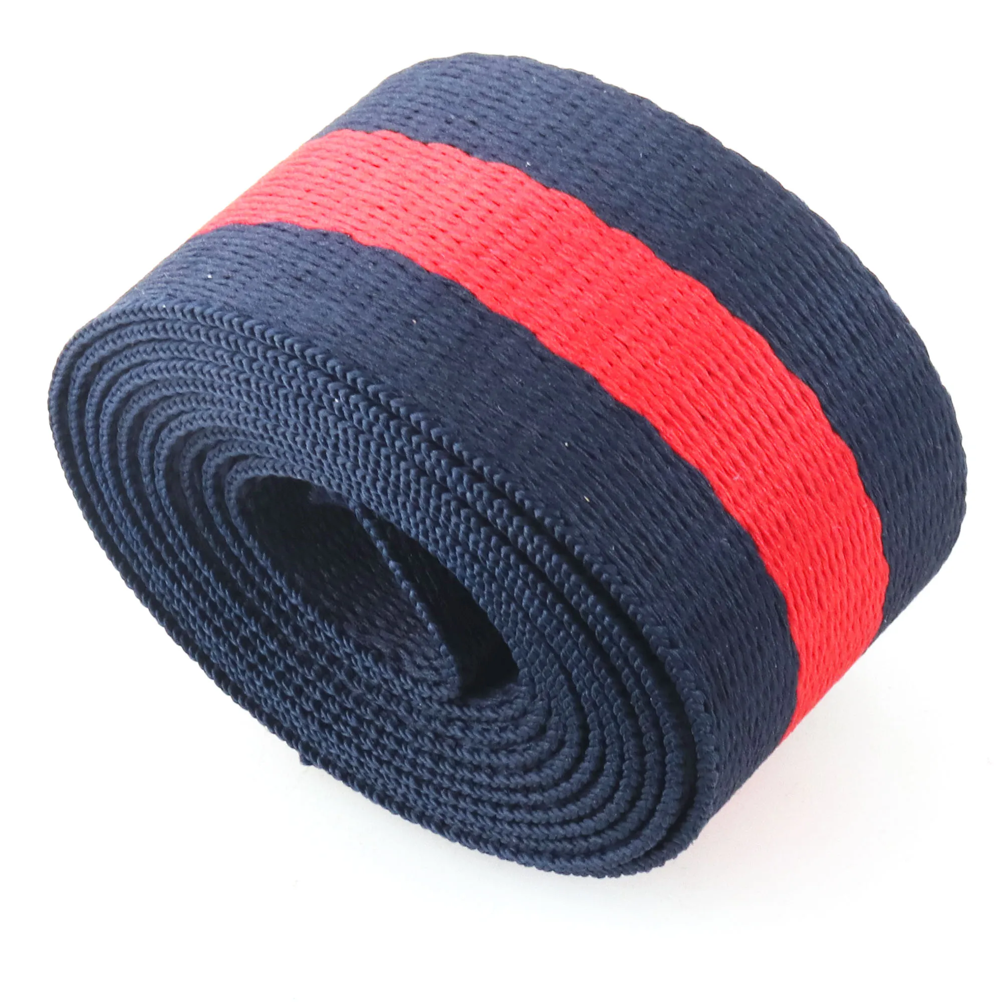 1 5 &quotТемно-синие красного цвета в полоску хлопковый ремень Мягкий пояс цепь для