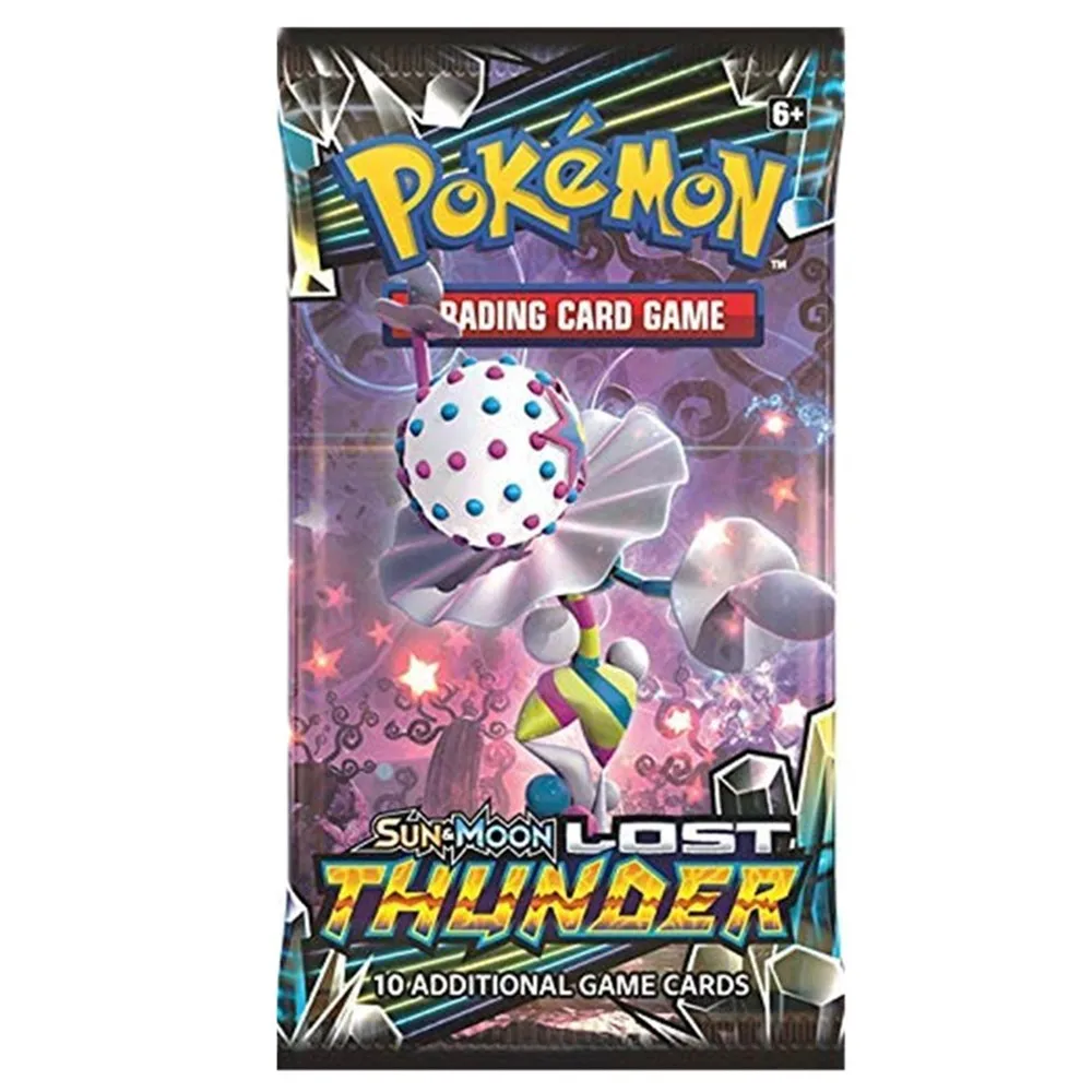 

324pcs/box Pokemon cards TCG: Sun & Moon Lost Thunder Booster Box Collectible Trading Card Game