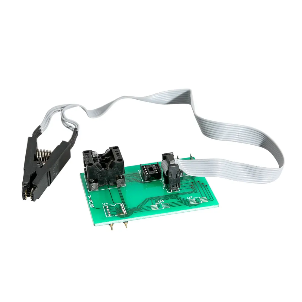 Программатор usb v1.3 xprog 5 84 плата eeprom upa адаптер с измерительным зажимом soic 8 для