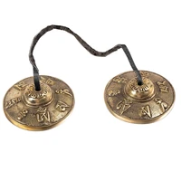 tibetan tingsha cymbals meditation bells 6 5 cm meditation chime bells meditation yoga bell for percussion instrument