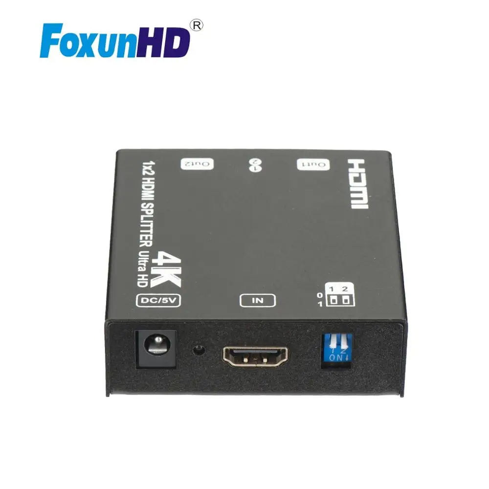 Foxun 1x2 HDMI разветвитель с поддержкой EDID HDCP1.4 4K|Операционные усилители| |