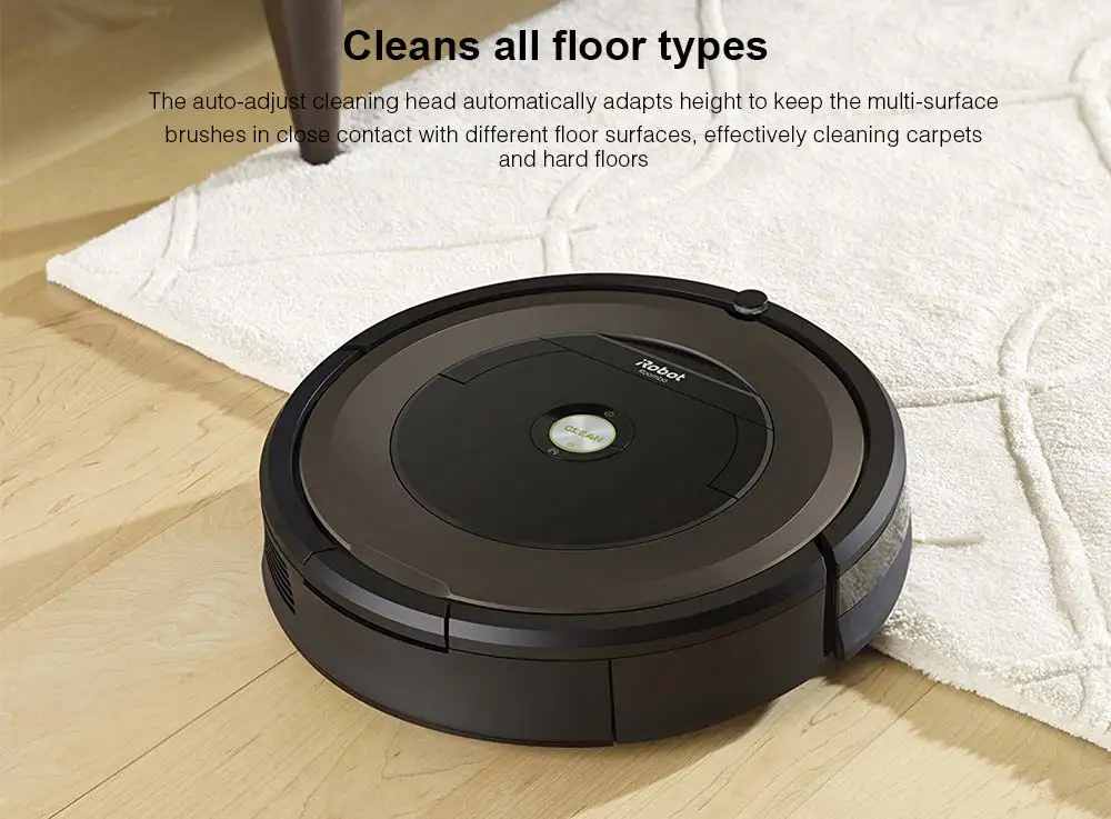 Робот пылесос iRobot Roomba 894 с Wi Fi/управлением через приложение Интеллектуальный