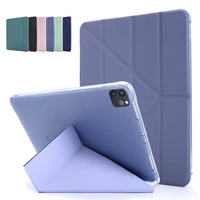 coque for ipad pro 12 9 2020 case with pencil holder pu leather flip stand smart cover for funda ipad pro 12 9 2021 2020 case