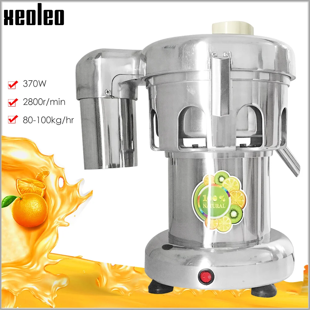 Соковыжималка Xeoleo из нержавеющей стали 220 В/110 В около 80 кг/ч|juicer machine|juice extractorjuice