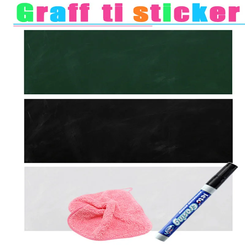 Стикерная Наклейка на стену самоклеящаяся белая доска пилинг палка бумага для