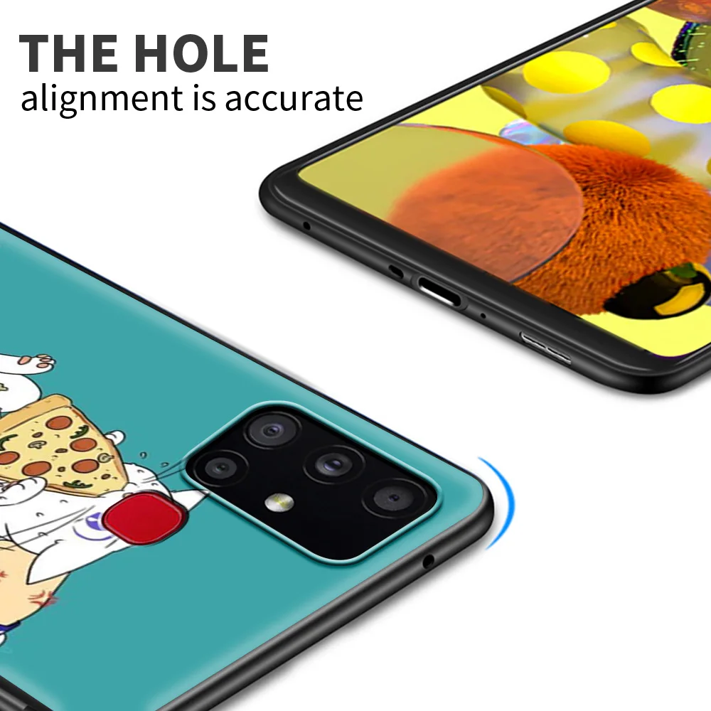 

Case For Samsung Galaxy A51 A71 A21s A31 A41 M31 M51 A11 A32 5G A12 A91 A81 M30s M11 Phone Shell Cover Funda Sailor Moon Luna