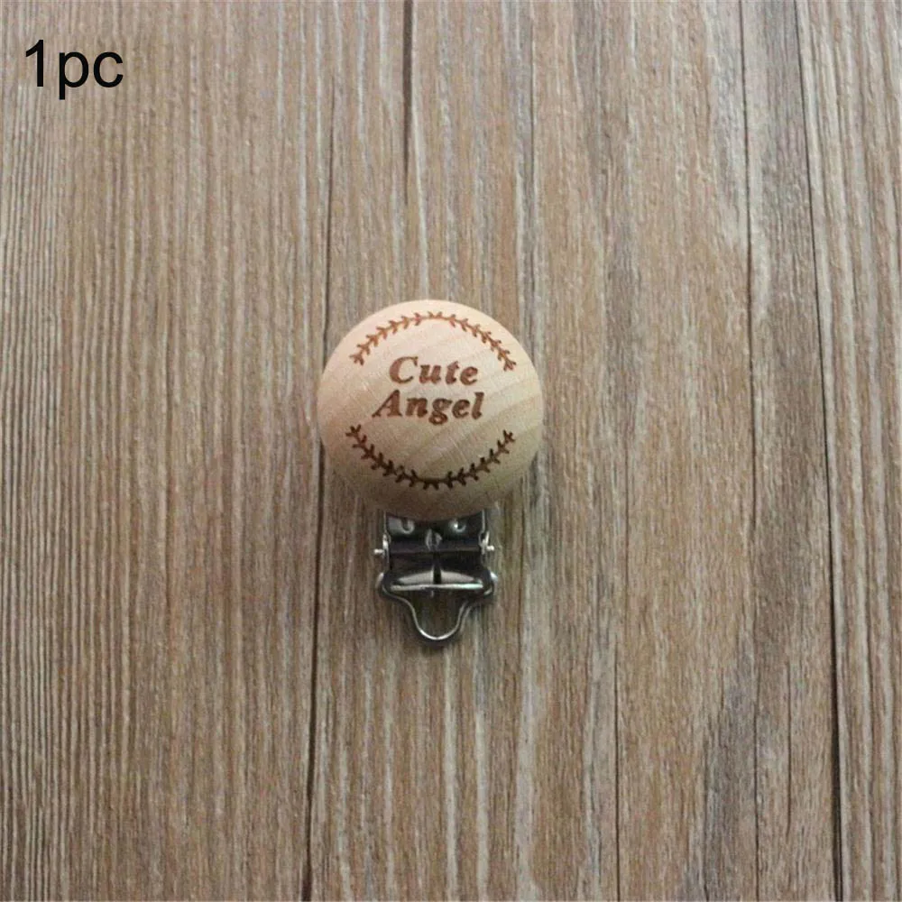 cute Angel 1pc 5 шт./лот, Детская соска, зажим, держатель, соска, однотонный цвет, Детские зажимы для пустышки, для детей, застежки, держатели, аксессуары - Цвет: cute Angel 1pc