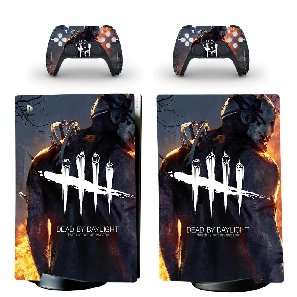 

Dead by Daylight PS5 Digital Edition Skin Sticker Decal Cover for PlayStation 5 Console and 2 Controllers PS5 Skin Sticker Vinyl