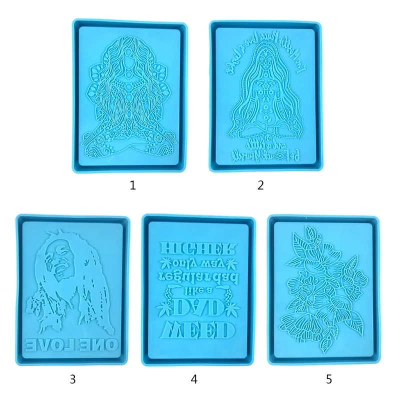 Поднос-ролик для хранения ювелирных изделий эпоксидная смола форма поднос