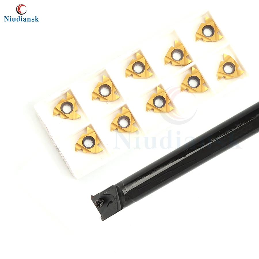 

1pc SNR0020R22 SNR0025S22 Internal Thread Turning Tool Holder 10pcs 22ER N60 BMA 22ER N55 22IR Carbide Insert CNC Lathe Tool Set