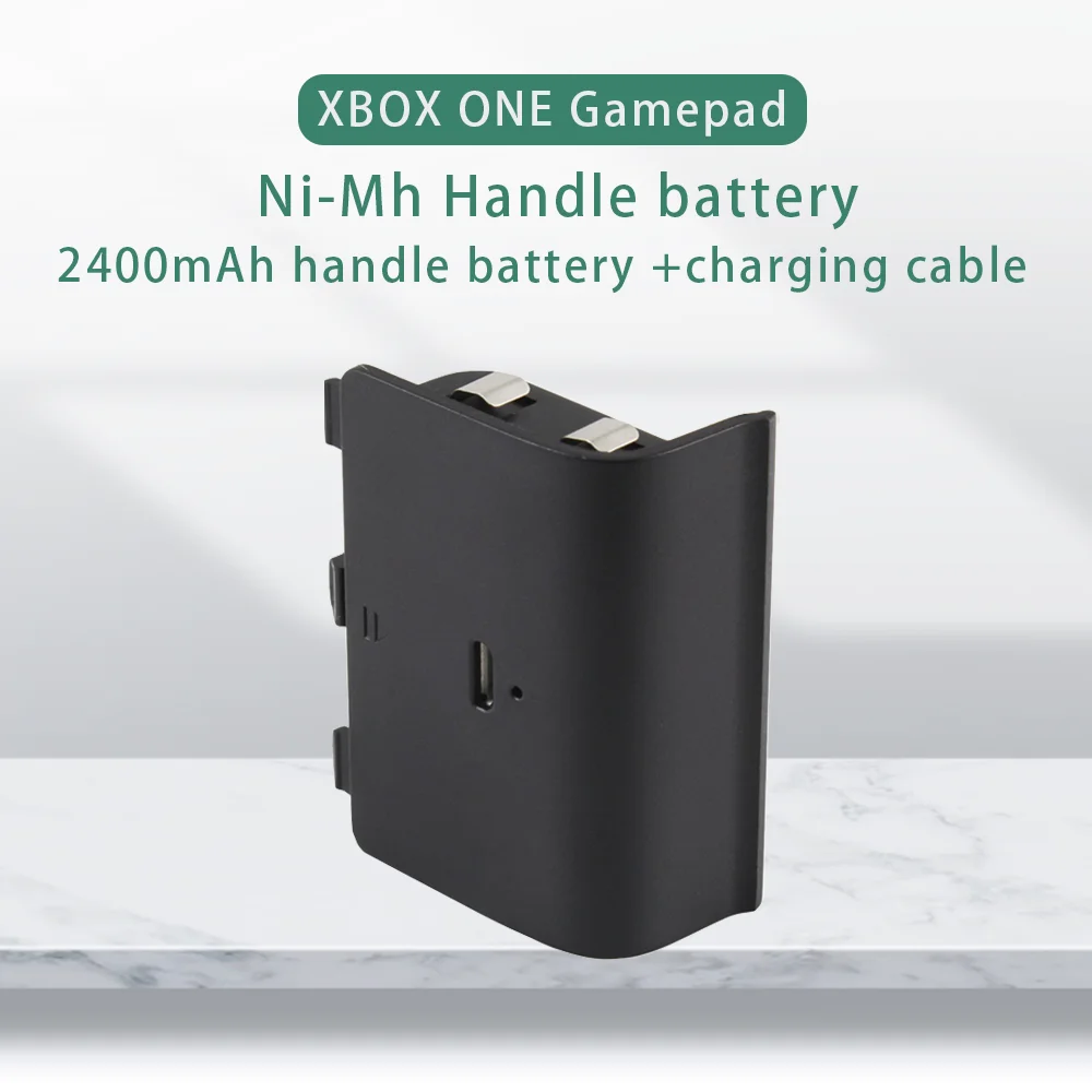 1PCS 2400mAh Rechargeable Ni-MH Battery With USB Cable For XBOX ONE Wireless Controller Joypad Gamepad Replacement Pack | Электроника