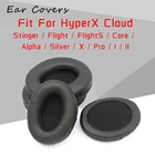 Амбушюры для Игровых Наушников HyperX Cloud Alpha  Core  StingerFlightSilverX  Pro  I  II