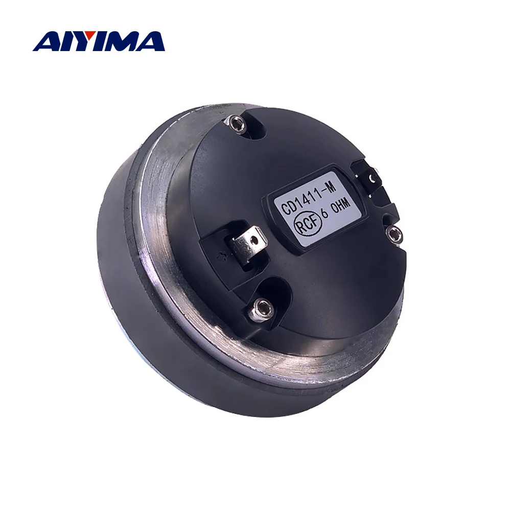 

AIYIMA 1Pcs Tweeter Speaker Driver 6 Ohm 90W 35.5mm Voice Coil Loudspeaker Horn Home Theater Professional Horn Treble Speaker