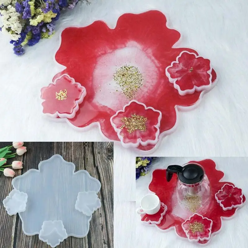 Силиконовая агатная Подставка под горку литье изготовление смолы самодельная