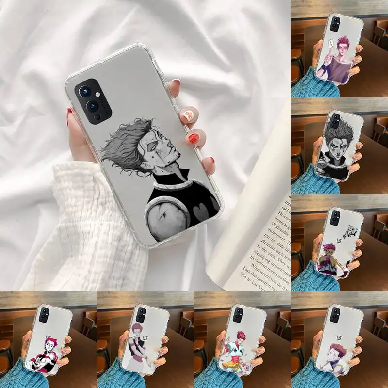 

Hisoka hunter x hunter Phone Case Transparent For OnePlus MEIZU MEITU M 7 8 9 16 17 T PRO XS moible bag