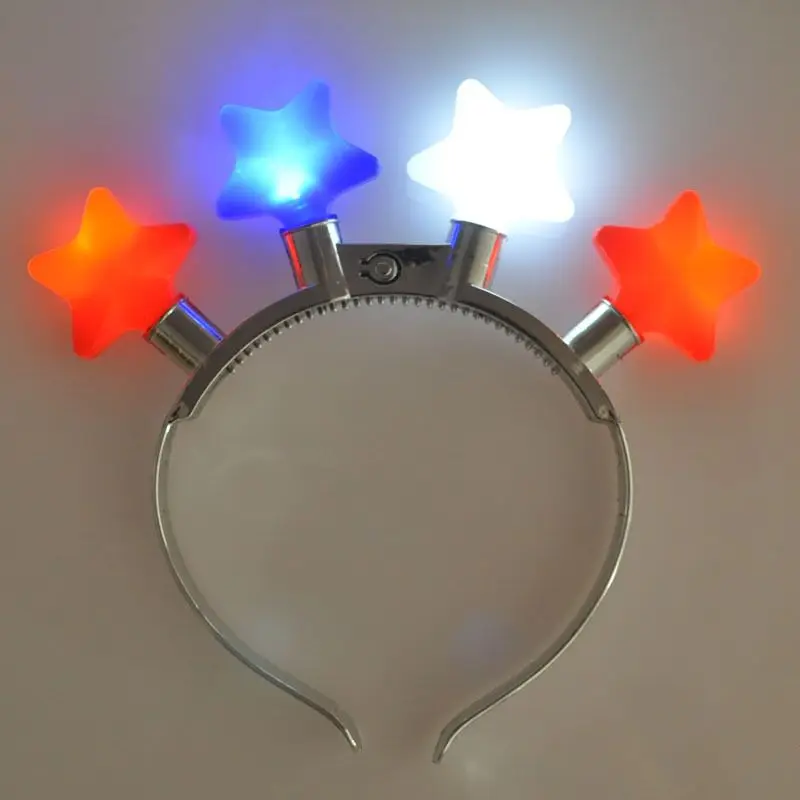

1000pcs LED Flashing star Party Independence Day Decorative