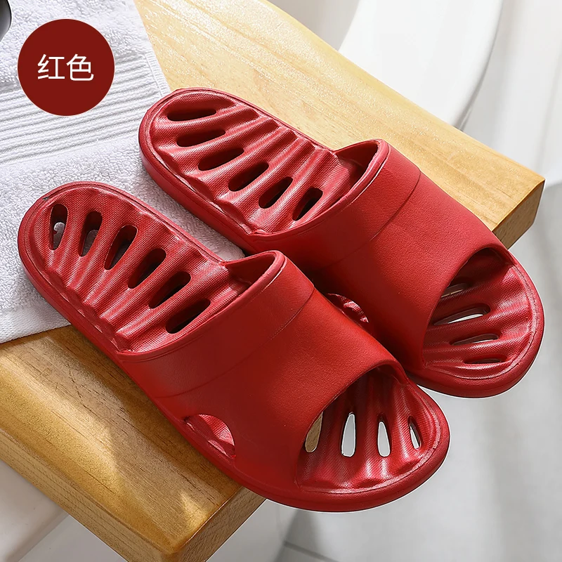 

Home Soft Slippers Ladies/men's Thick Bottom Slipper Women Indoor Bathroom Anti-slip Floor Slides Deodorant Breathable Slippers