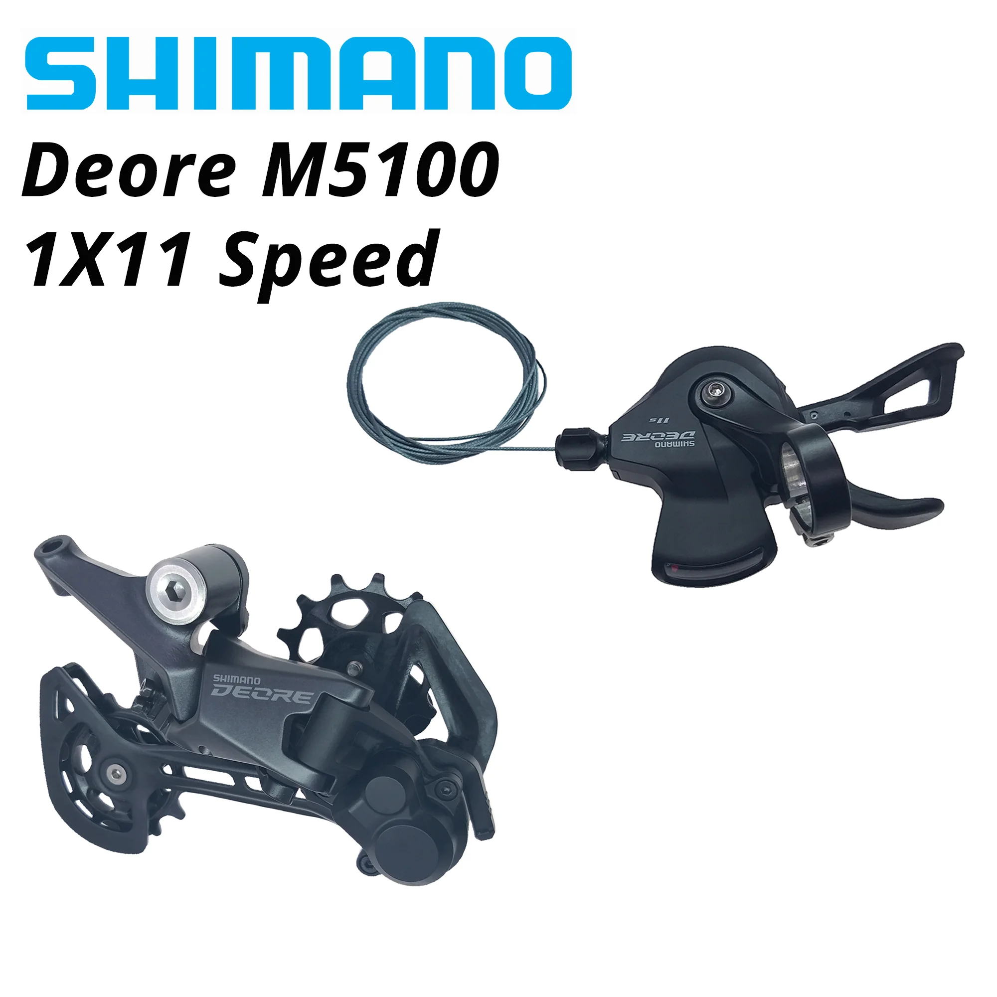 SHIMANO DEORE M5100 SL рычаг переключения скоростей прямо RD задний переключатель передач