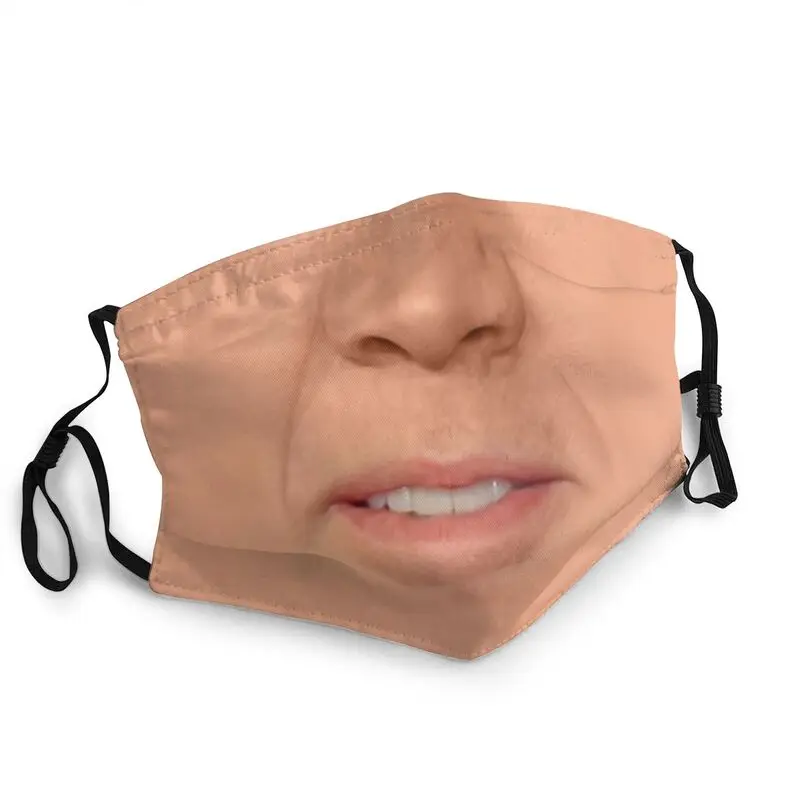 

Nicolas Cage Reusable Mouth Face Mask Unisex Adult Funny Meme Mask Anti Dust Haze Protection Cover Respirator Mouth Muffle