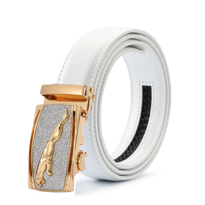 Ремень мужской из 100% натуральной кожи с металлической пряжкой | Аксессуары для