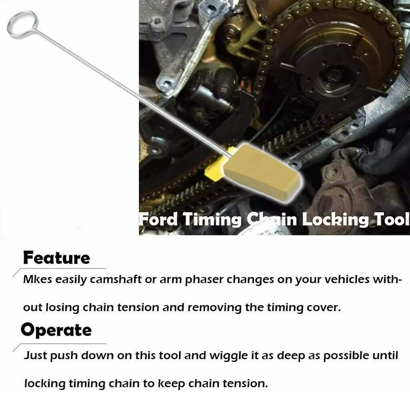 Набор для ремонта криволинейного шумоизолятора клиновидный болт цепи ГРМ Ford 5 4 |