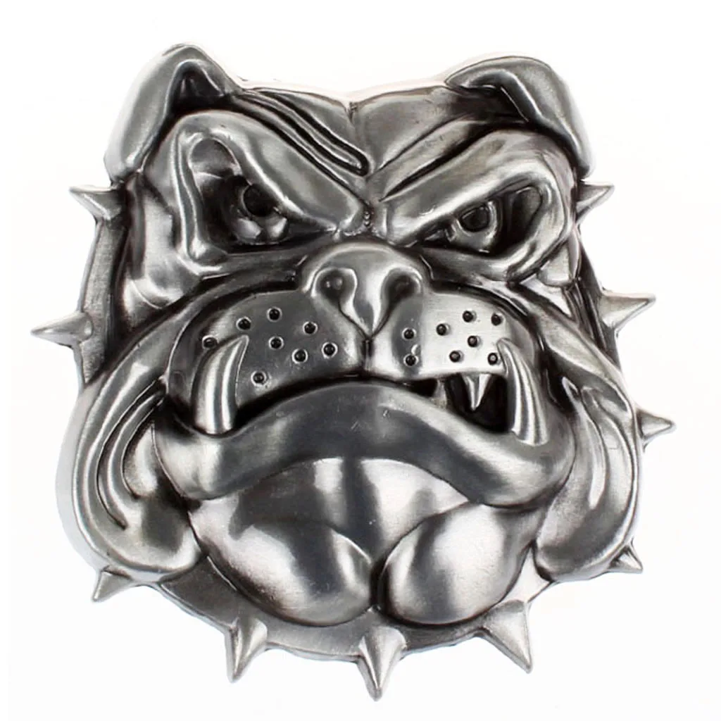 

Retro Indignant 3D Dog Belt Buckle Western Cowboy Belt Accs