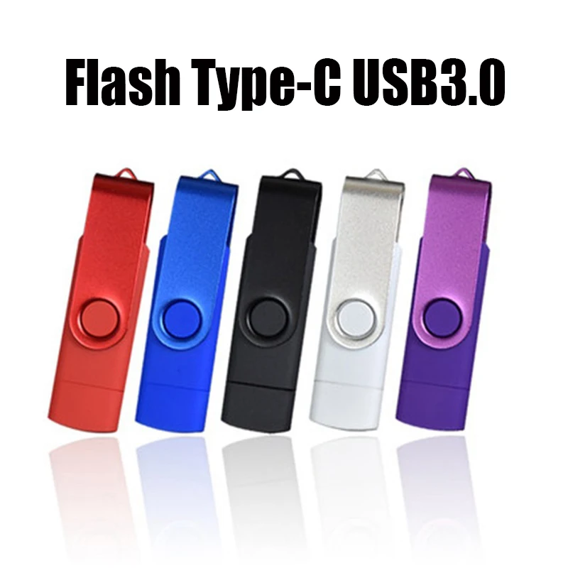 Новый Cle USB 3 0 Тип-c флэш-накопитель 1 ТБ 512 ГБ 256 128 с поддержкой технологии OTG