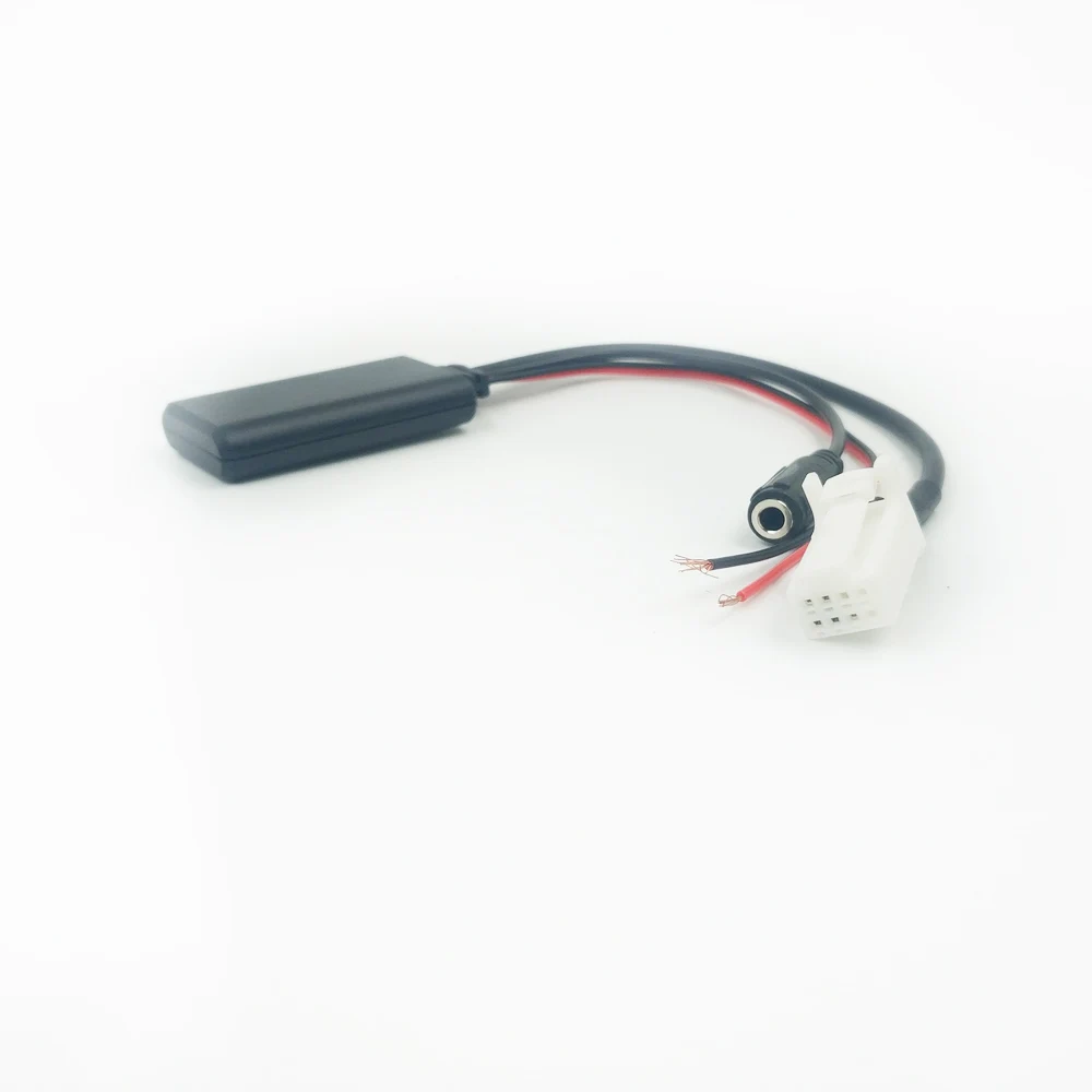 Автомобильный Bluetooth 5 0 Aux вход аудио кабель микрофон гарнитура адаптер 8Pin разъем