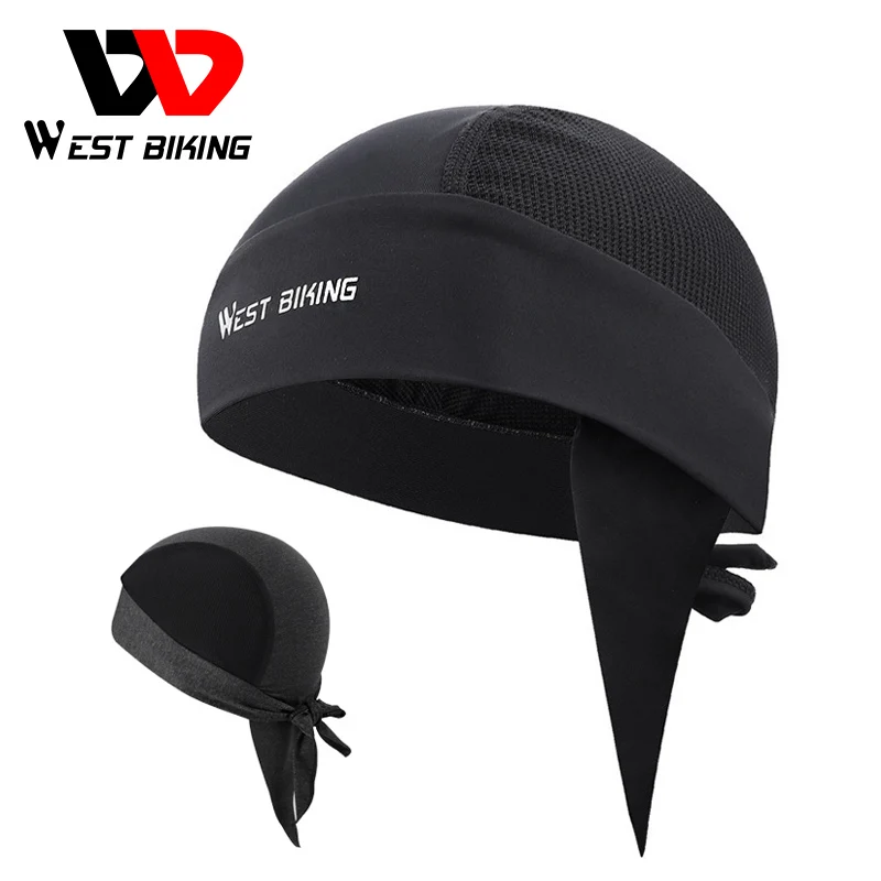 WEST BIKING велосипедная Кепка летняя анти УФ пиратский платок на голову мужская