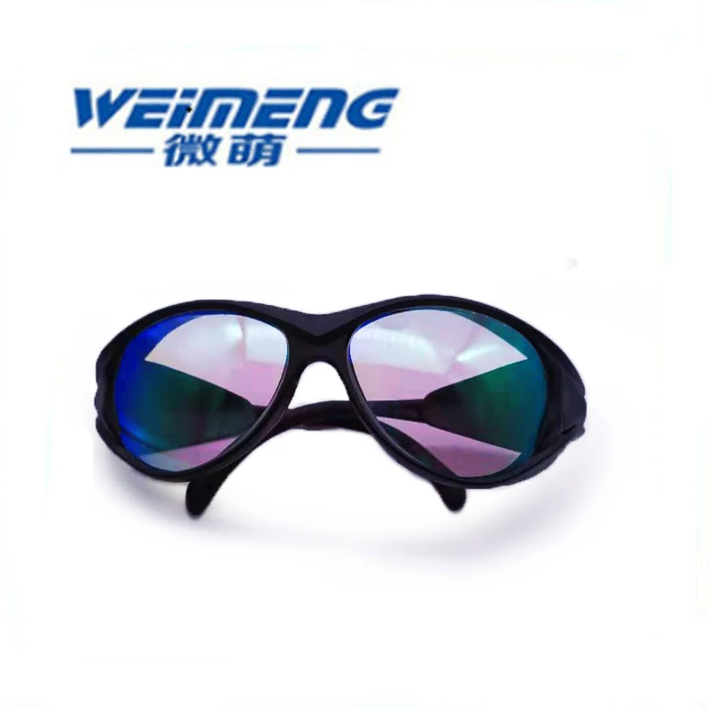 Weimeng 1000nm-1100nm OD6+ Безопасность 1064 YAG лазерные защитные очки для резки и сварки машины и лазерные косметические машины