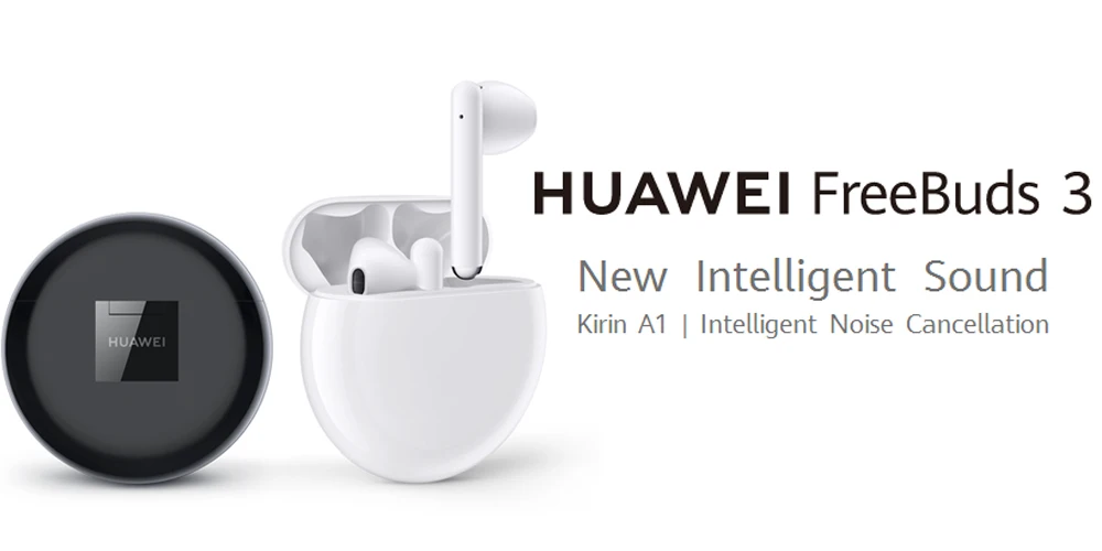 Беспроводные наушники huawei Freebuds 3 TWS, Bluetooth наушники с активным шумоподавлением, Bluetooth 5,1, управление нажатием, 20 часов работы