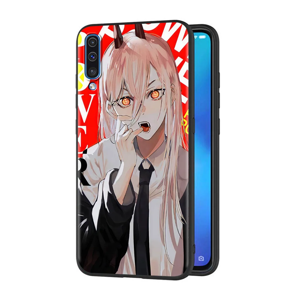 Anime Chainsaw Man Phone Case For Samsung Galaxy A50 A70 A10 A30 A40 A20e M31 M30s M51 M31s M11 M22 M62 M52 M32 Funda images - 6