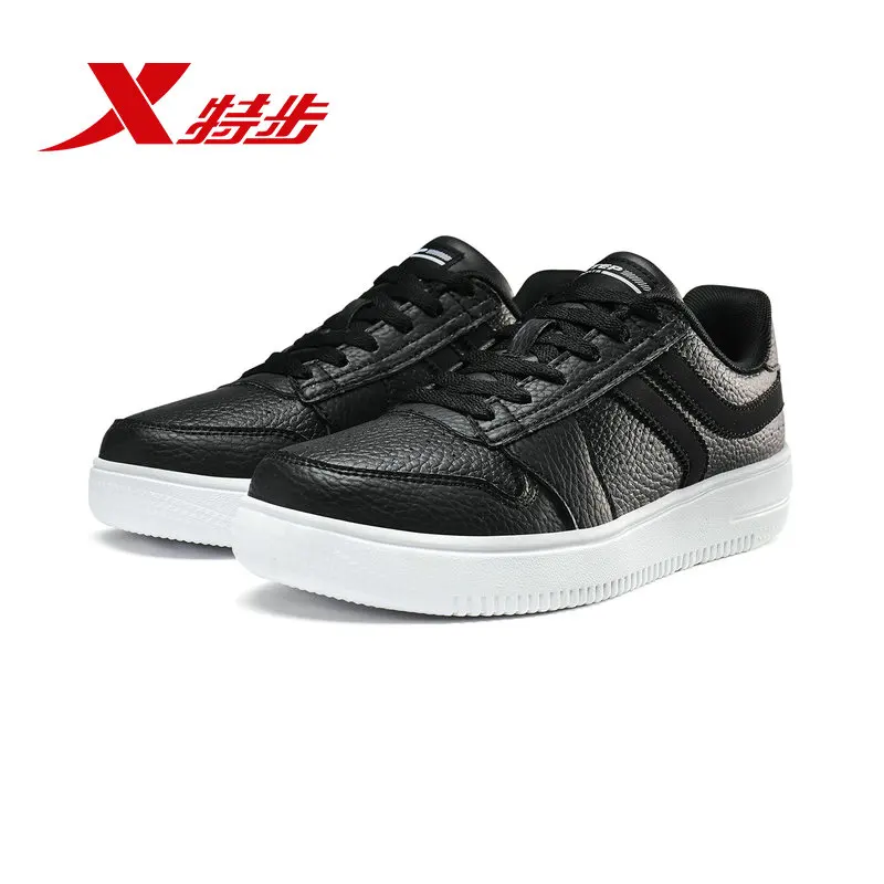 Женские кроссовки для скейтбординга серии Xtep Π классические белые Аутентичные