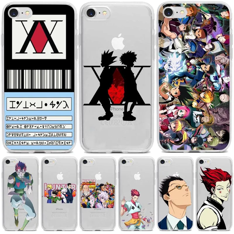 Чехол для телефона Hunter x HXH мягкий силиконовый чехол iPhone 11 12 6 13 7 8 Plus X XR XS MAX |