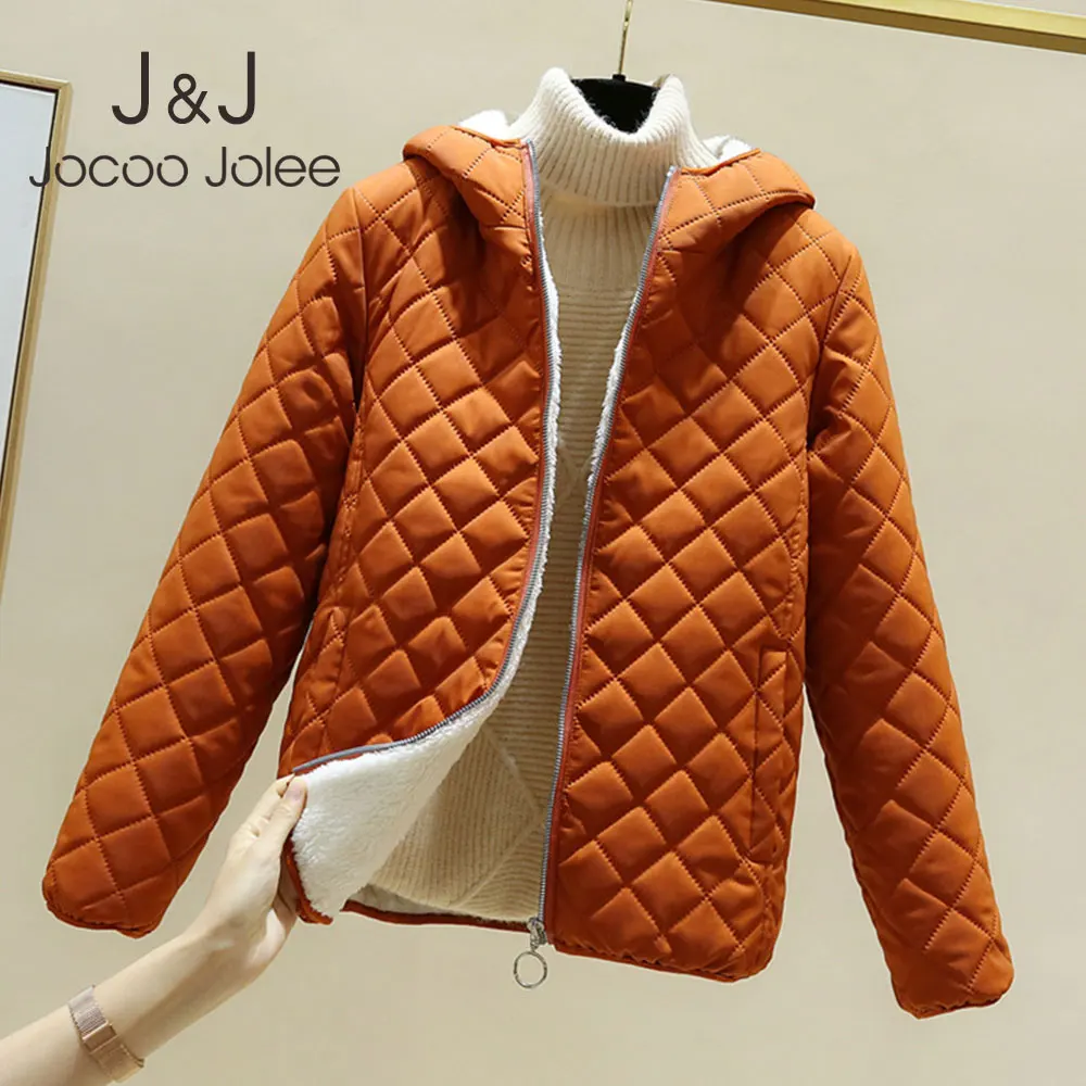 Куртка женская стеганая на флисовой подкладке элегантная парка в Корейском