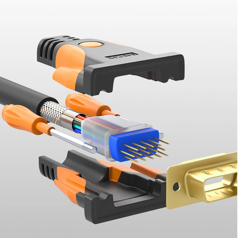 SAMZHE 1080P VGA кабель с позолоченным разъемом 1 5 м 2 3 для компьютера проектор экран
