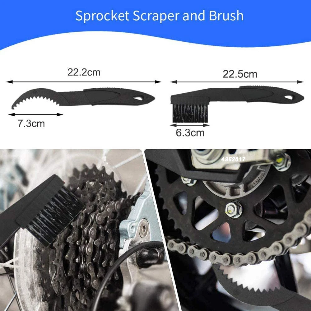 Набор для чистки велосипедной цепи щетка мойки и мытья дорожных велосипедов |