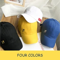 new spring cotton men women summer outing street sunshade snapback hip hop punk simple fashion letters embroidery baseball cap