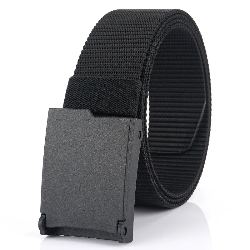 

Designer New Casual Nylon Men's Belt Jeans No Metal Inner Belt Tank Cloth Belt High Quality Punk Outdoor Men's and Women's Belts
