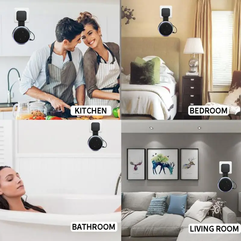 Для Echo Dot 3 го поколения на выходе настенное крепление вешалка
