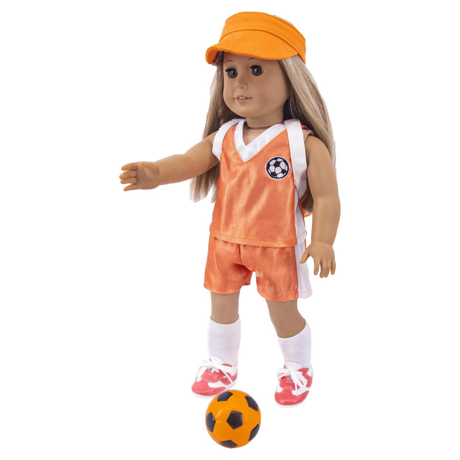 

Doll Accessories Football Basketball Baseball Rugby Baby Sports Equipment For 18Inch American Borne Logan Doll Clothes Girl Gift