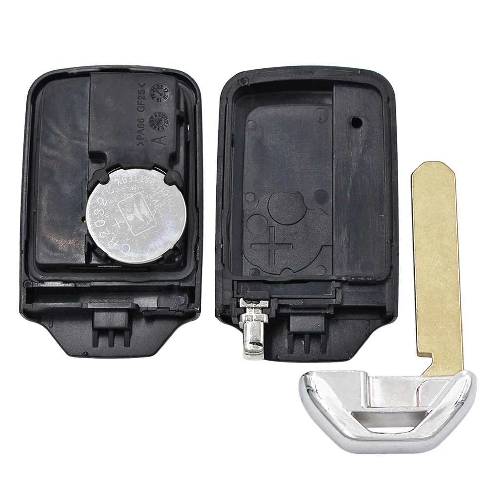2 Button Smart Remote Car Key 313.8Mhz ID47 Chip for Honda Fit City Jazz Shuttle Vezel FCC: KR5V1X 72147-T5A-J01 / 72147-T5C-J01 |
